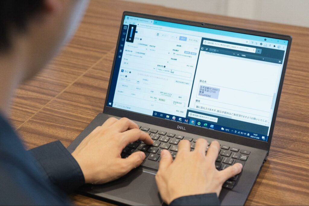 紙からPDFへ。バクラク請求書の導入で、全社を巻き込んだ業務フローに変化